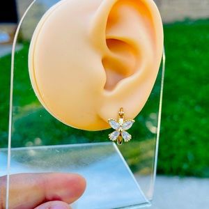 18K gold plated earrings